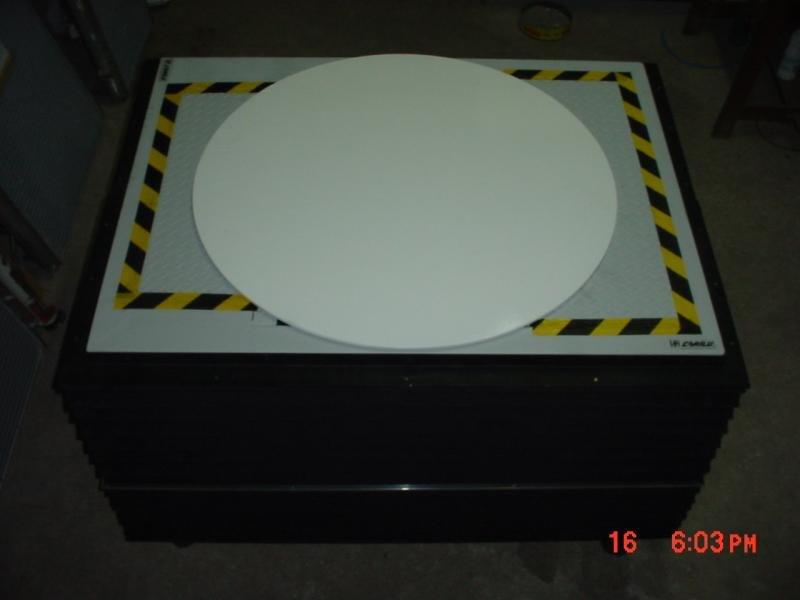 Mesa pantografica hidraulica 1000 kg