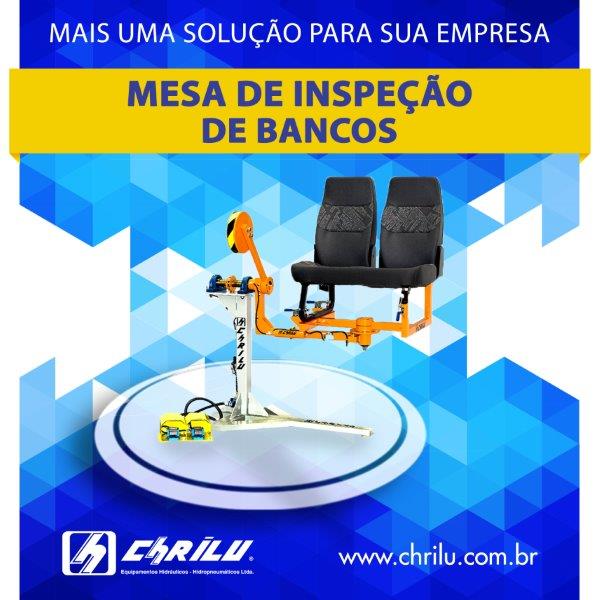 Mesa de Inspeção de Bancos